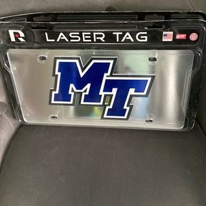 MTSU car tag